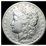 1883-S Silver Morgan Dollar CHOICE AU
