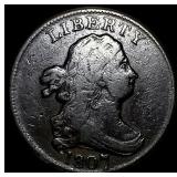 1807 Copper Half Cent LIGHTLY CIRCULATED