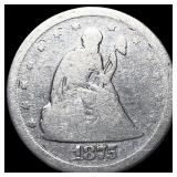 1875-S Silver Twenty Cent Piece NICELY  CIRCULATE