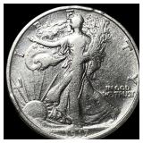 1917-S Silver Walking Liberty Half Dollar CLOSELY