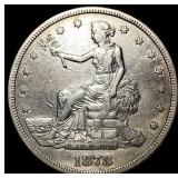 1878-S Silver Trade Dollar CLOSELY  UNCIRCULATED