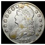 1831 Silver Capped Bust Half Dollar LIGHTLY  CIRC