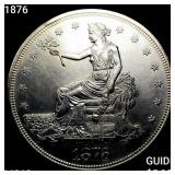1876 Silver Trade Dollar CHOICE BU