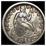 1853 Arrows Silver Seated Liberty Dime  CLOSELY U