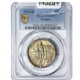 1933-D Oregon Trail Half Dollar PCGS MS65