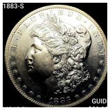 1883-S Morgan Silver Dollar UNCIRCULATED PL