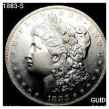1883-S Morgan Silver Dollar CHOICE BU