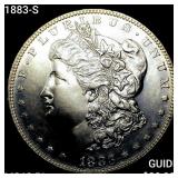 1883-S Morgan Silver Dollar CHOICE BU PL