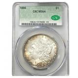 1886 Morgan Silver Dollar CAC MS64