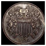 1864 Bronze Two-Cent Piece UNCIRCULATED