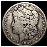 1896-S Silver Morgan Dollar LIGHTLY CIRCULATED
