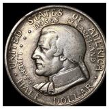 1936 Silver Cleveland Centennial Half Dollar NEARL