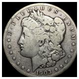 1903-S Morgan Silver Dollar LIGHTLY CIRCULATED