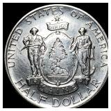 1920 Silver Maine Centennial Half Dollar CHOICE BU