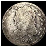 1836 Capped Bust Dime NICELY CIRCULATED