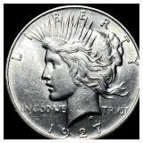 1927-D Silver Peace Dollar CHOICE BU