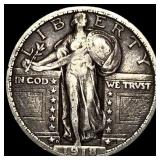 1918-D Silver Standing Liberty Quarter  CLOSELY U