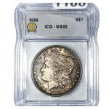 1900 Morgan Silver Dollar ICG MS65