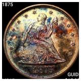 1875 Twenty Cent Piece GEM BU