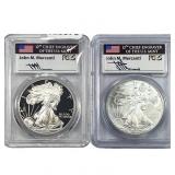 [2] 2003-2013 Silver Eagle PCGS PR70/MS70