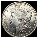 1885-S Silver Morgan Dollar GEM BU