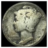 1921 Silver Mercury Dime LIGHTLY CIRCULATED