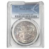 1881-S Morgan Silver Dollar PCGS MS65