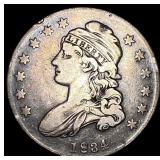 1834 Capped Bust Half Dollar LIGHTLY CIRCULATED