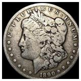 1890-CC Silver Morgan Dollar LIGHTLY CIRCULATED