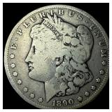 1890-CC Silver Morgan Dollar CHOICE AU