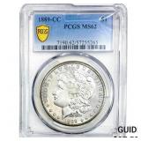 1889-CC Morgan Silver Dollar PCGS MS62