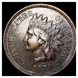 1870 Indian Head Cent CLOSELY UNCIRCULATED