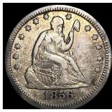 1856 Seated Liberty Quarter CLOSELY UNCIRCULATED