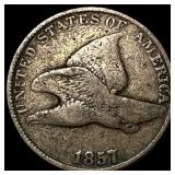 1857 Flying Eagle Cent NICELY CIRCULATED
