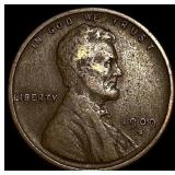 1909-S Lincoln Wheat Cent CLOSELY UNCIRCULATED