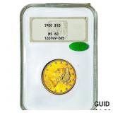 1900 CAC $10 Gold Eagle NGC MS60