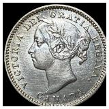 1886 Canada Silver 10 Cents UNCIRCULATED