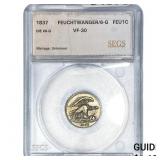 1837 Feuchtwanger/6-G Token SEGS VF30