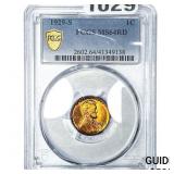 1929-S Wheat Cent PCGS MS64 RD