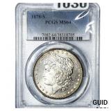 1878-S Morgan Silver Dollar PCGS MS64