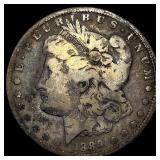 1889-S Silver Morgan Dollar LIGHTLY  CIRCULATED