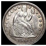 1857 Seated Liberty Dime CLOSELY UNCIRCULATED