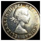 1953 Canada Silver 50 Cents GEM BU