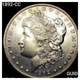1892-CC Morgan Silver Dollar UNCIRCULATED