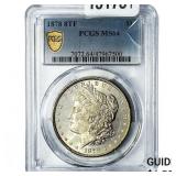 1878 8TF Morgan Silver Dollar PCGS MS64