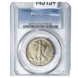 1935-S Walking Liberty Half Dollar PCGS MS65