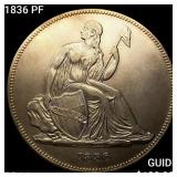 1836 PF J-60 Gobrecht Dollar GEM PROOF