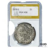 1879-S Morgan Silver Dollar PGA VG8