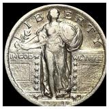 1921 Silver Standing Liberty Quarter CLOSELY  UNC