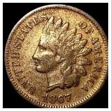 1867 RD Indian Head Cent CLOSELY UNCIRCULATED